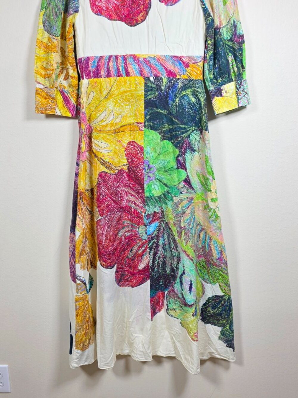 Saaksha & Kinni Daisy Dress 100% Cotton Size XL - Picture 6 of 15